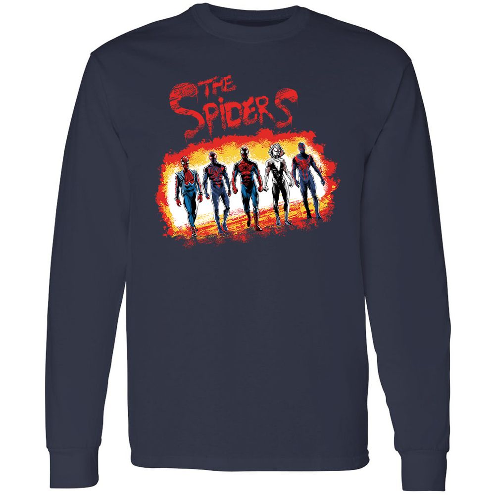 Long Sleeve T-Shirt - 56A4WNUS - Navy - 2