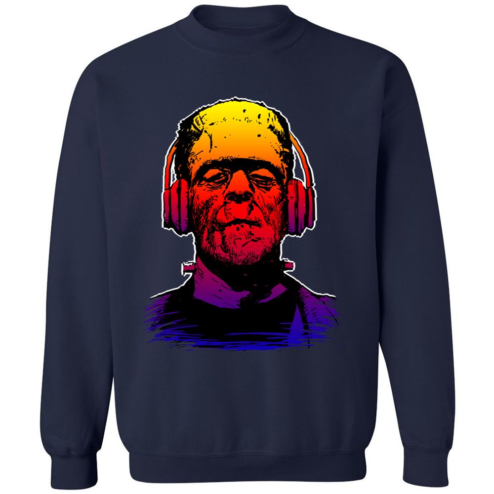 Classic Unisex Sweatshirt - BWVNCXKL - Navy - 2