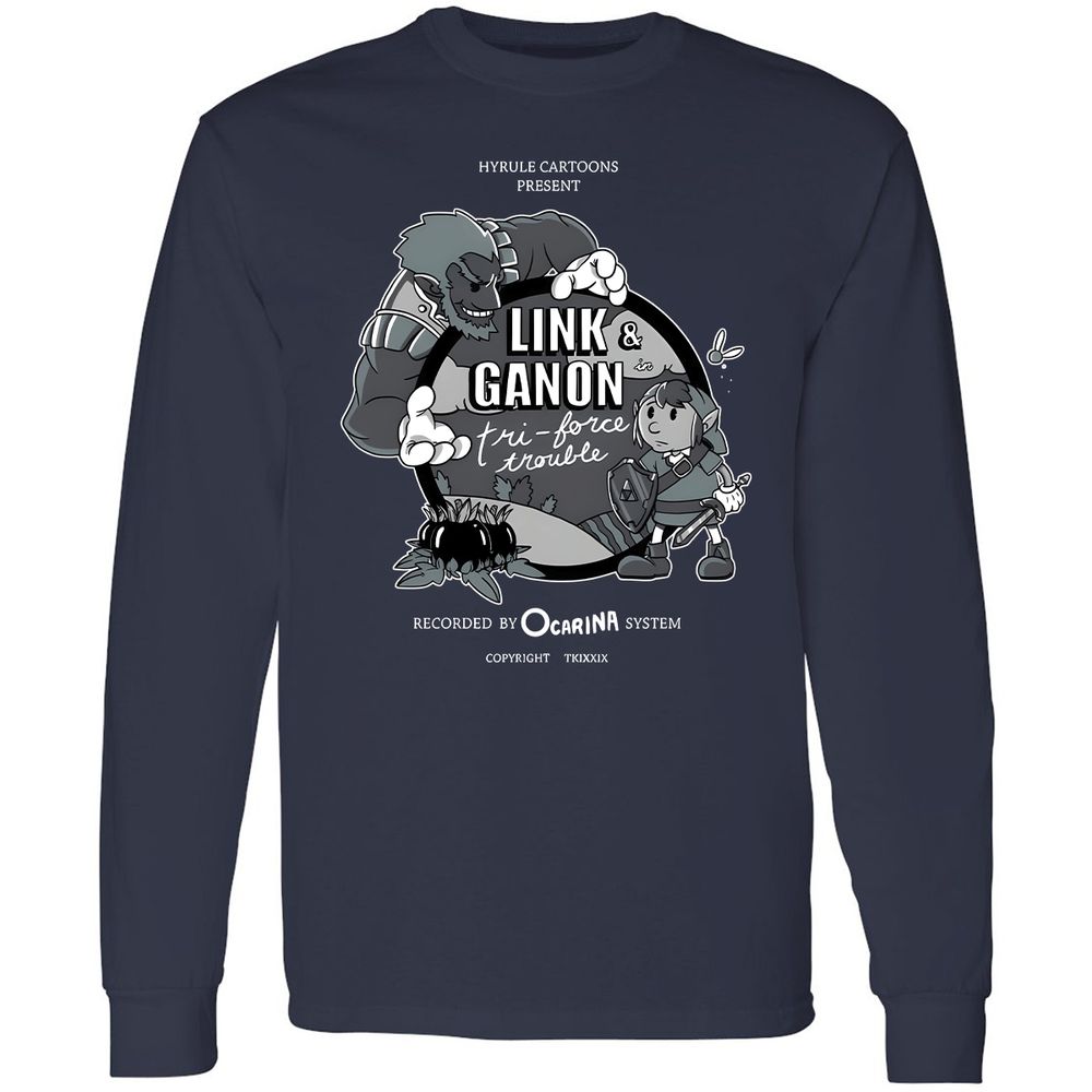 Long Sleeve T-Shirt - FDL9J2FV - Navy - 2