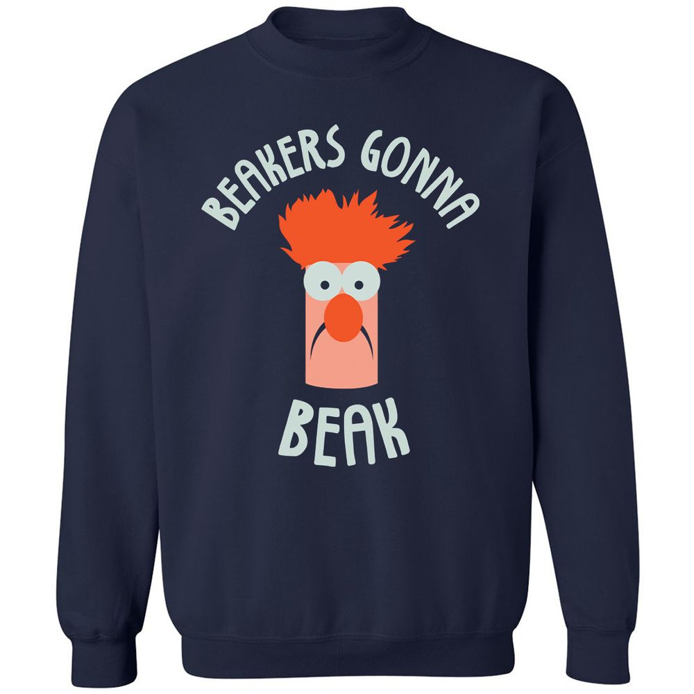 Classic Unisex Sweatshirt - MQSJY749 - Navy - 2
