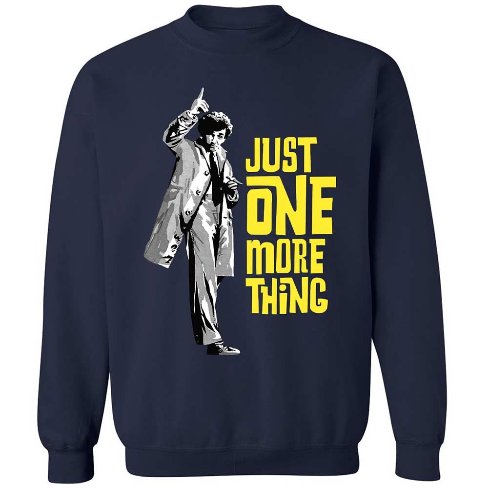 Just One More Thing - Navy - 2