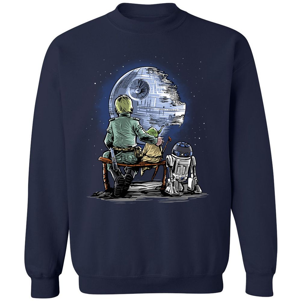 Classic Unisex Sweatshirt - 8AQBG4TG - Navy - 2