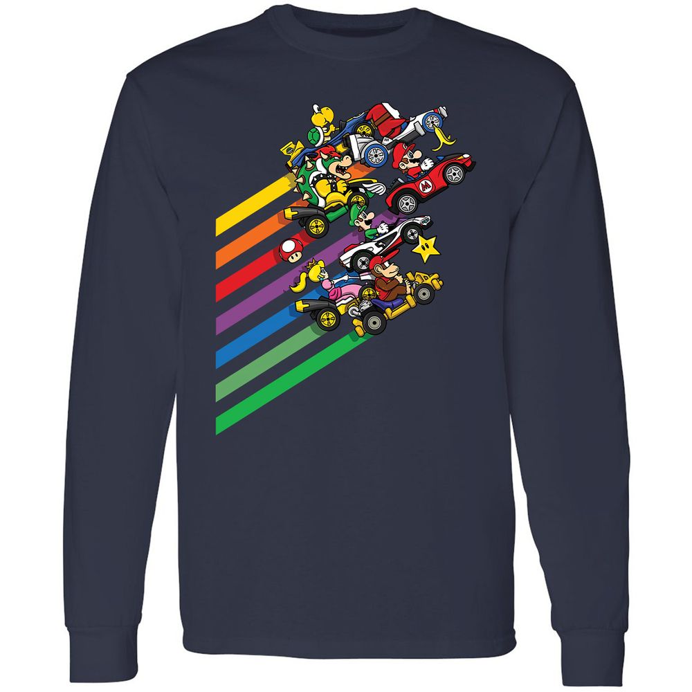 Long Sleeve T-Shirt - TZTUF855 - Navy - 2