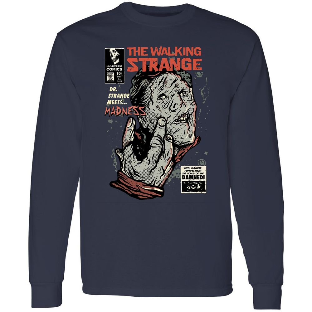 Long Sleeve T-Shirt - YEWEL1U3 - Navy - 2