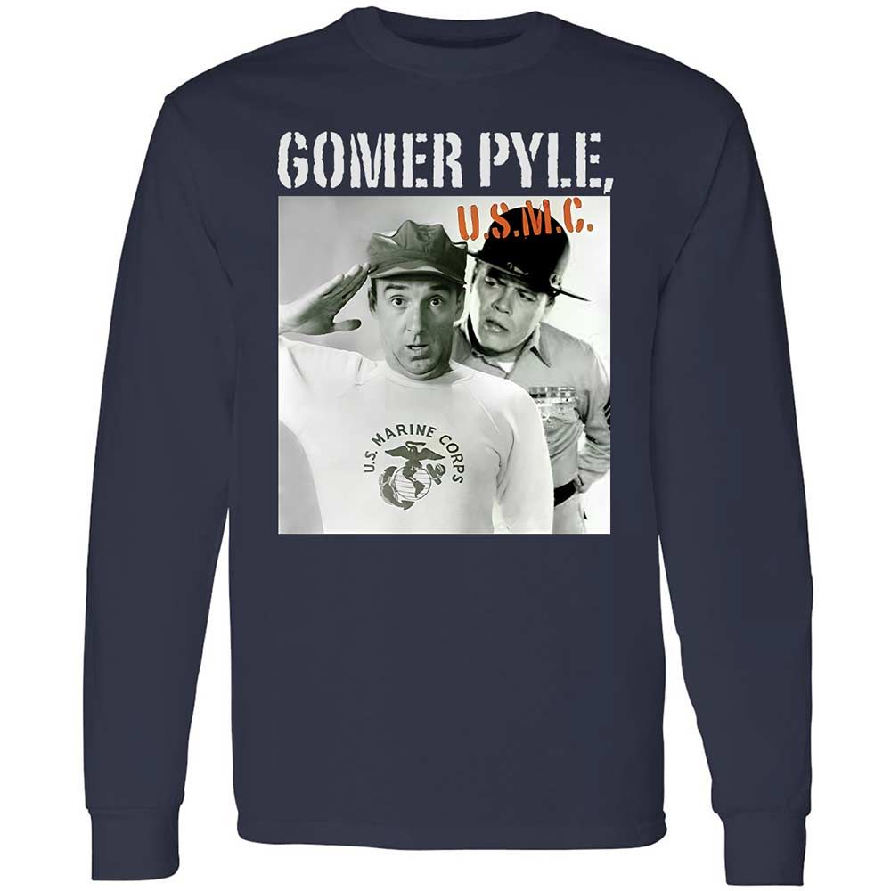 Long Sleeve T-Shirt - 9K9QBV7X - Navy - 2