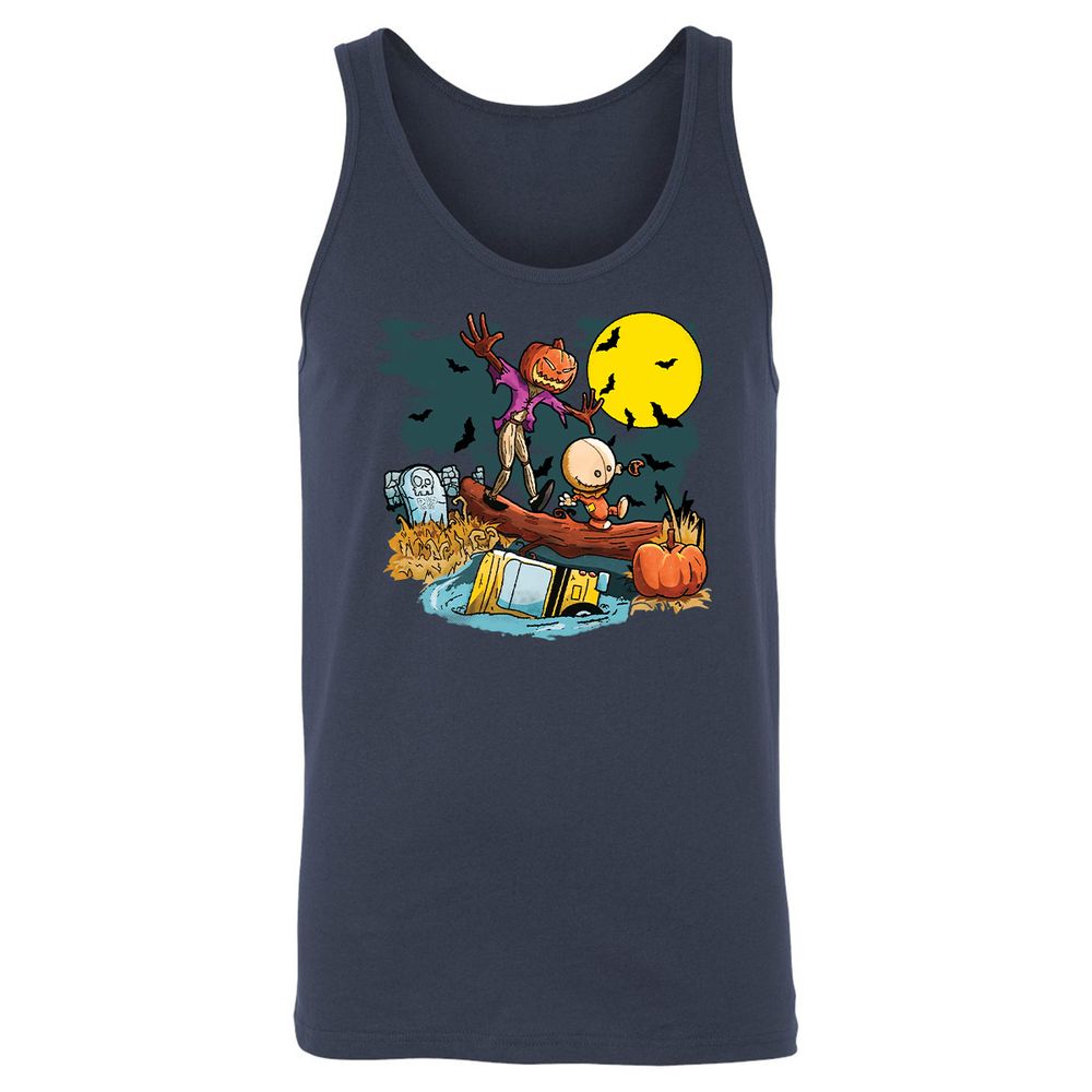 Unisex Jersey Tank - A3DN6DXY - Navy - 2
