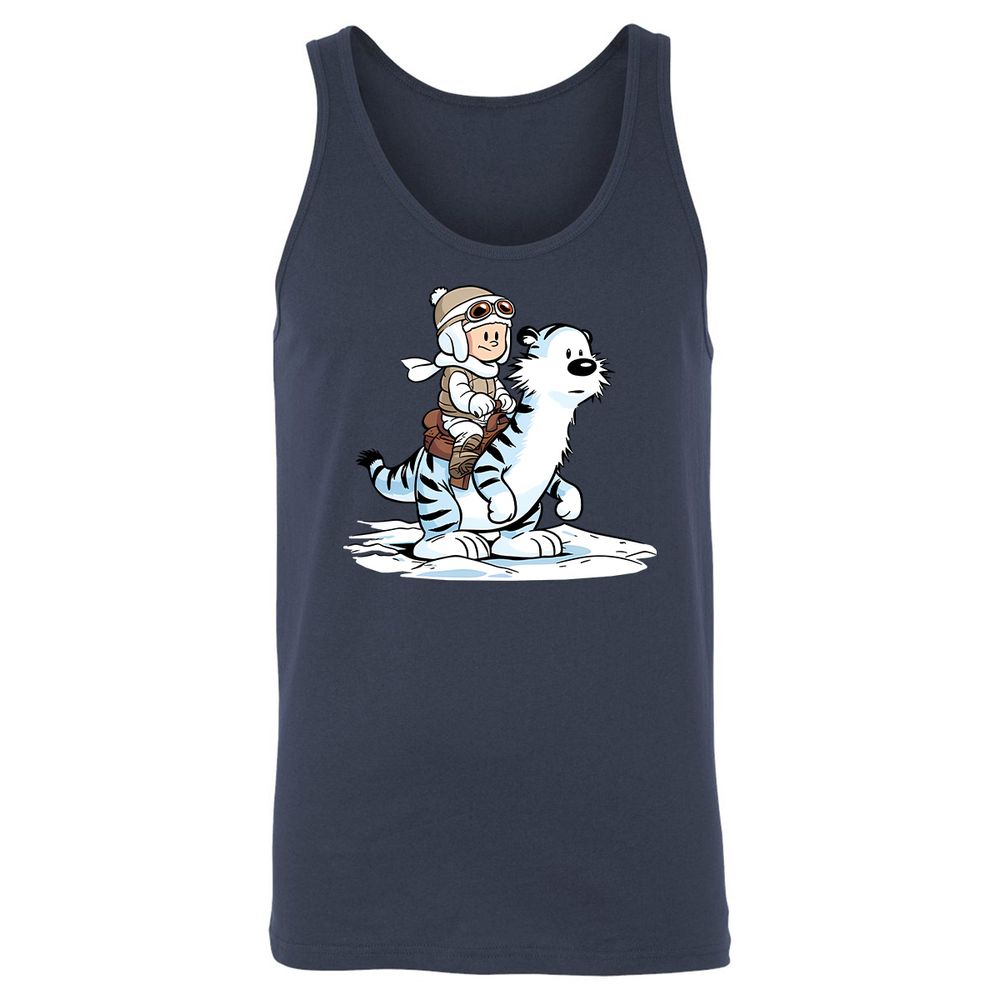 Unisex Jersey Tank - SAPHDTMK - Navy - 2