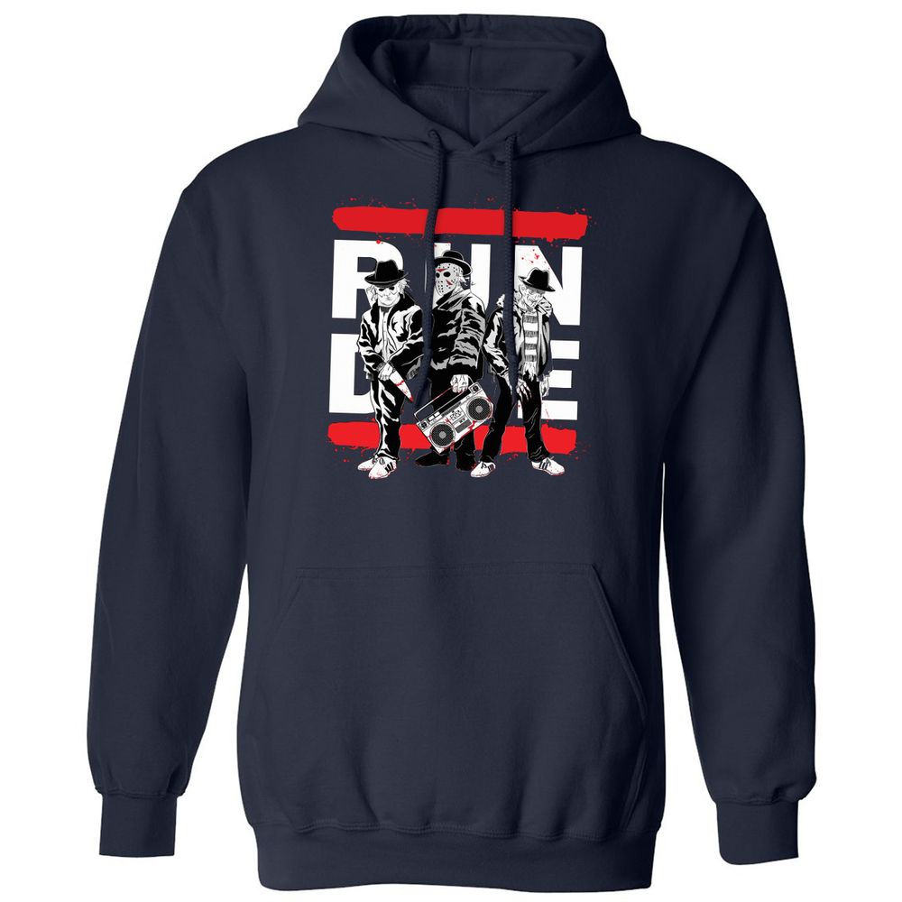 Classic Unisex Hoodie - ZDG2X82R - Navy - 2