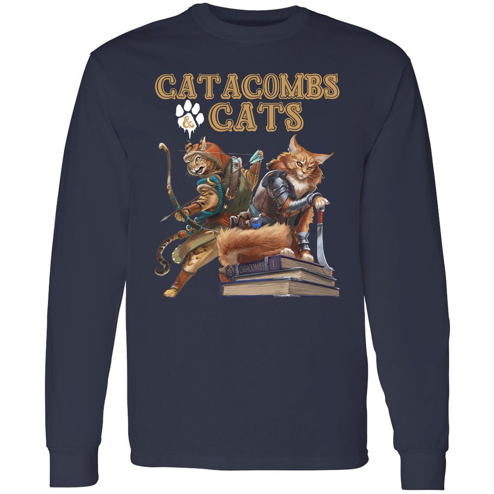 Long Sleeve T-Shirt - ZQMR66SQ - Navy - 2