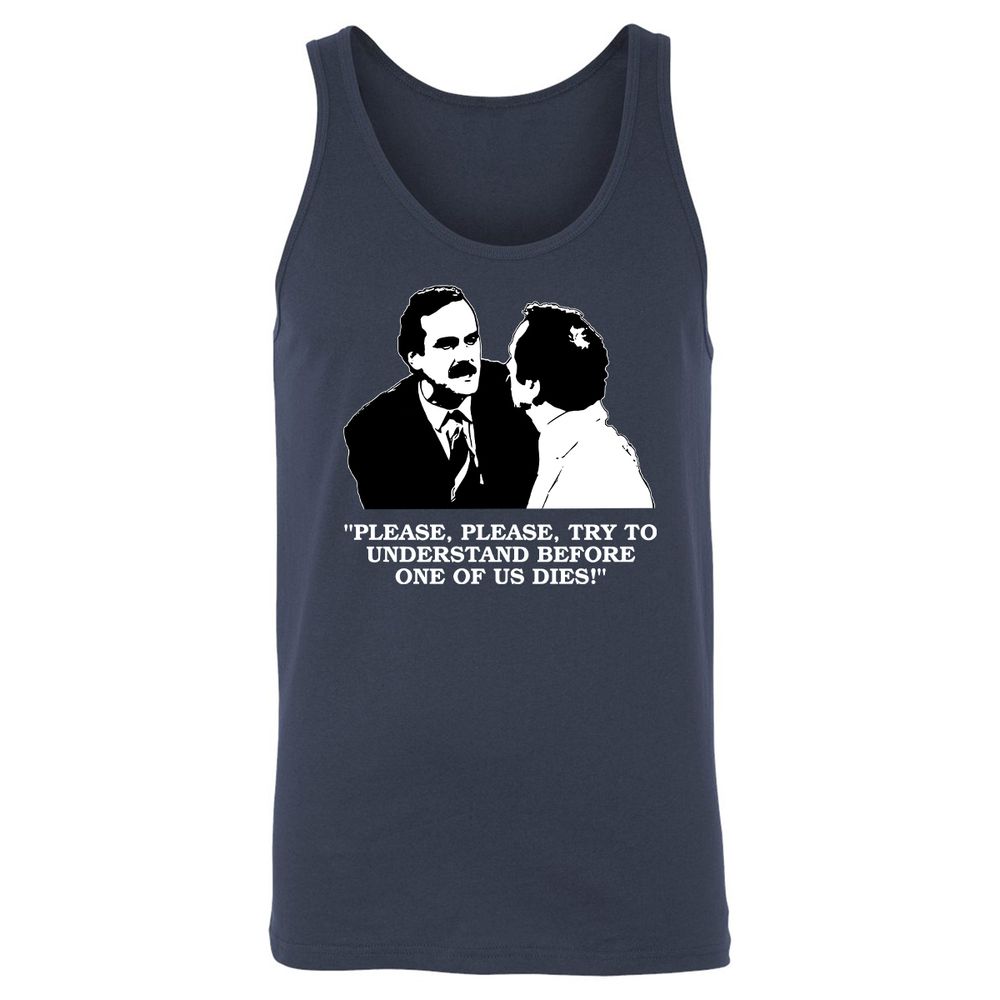 Unisex Jersey Tank - FZ54R2Q9 - Navy - 2