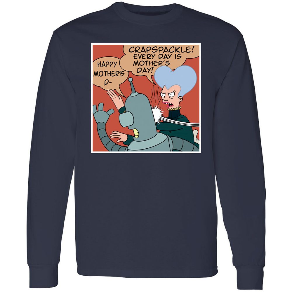 Long Sleeve T-Shirt - 3YC1DFGN - Navy - 2