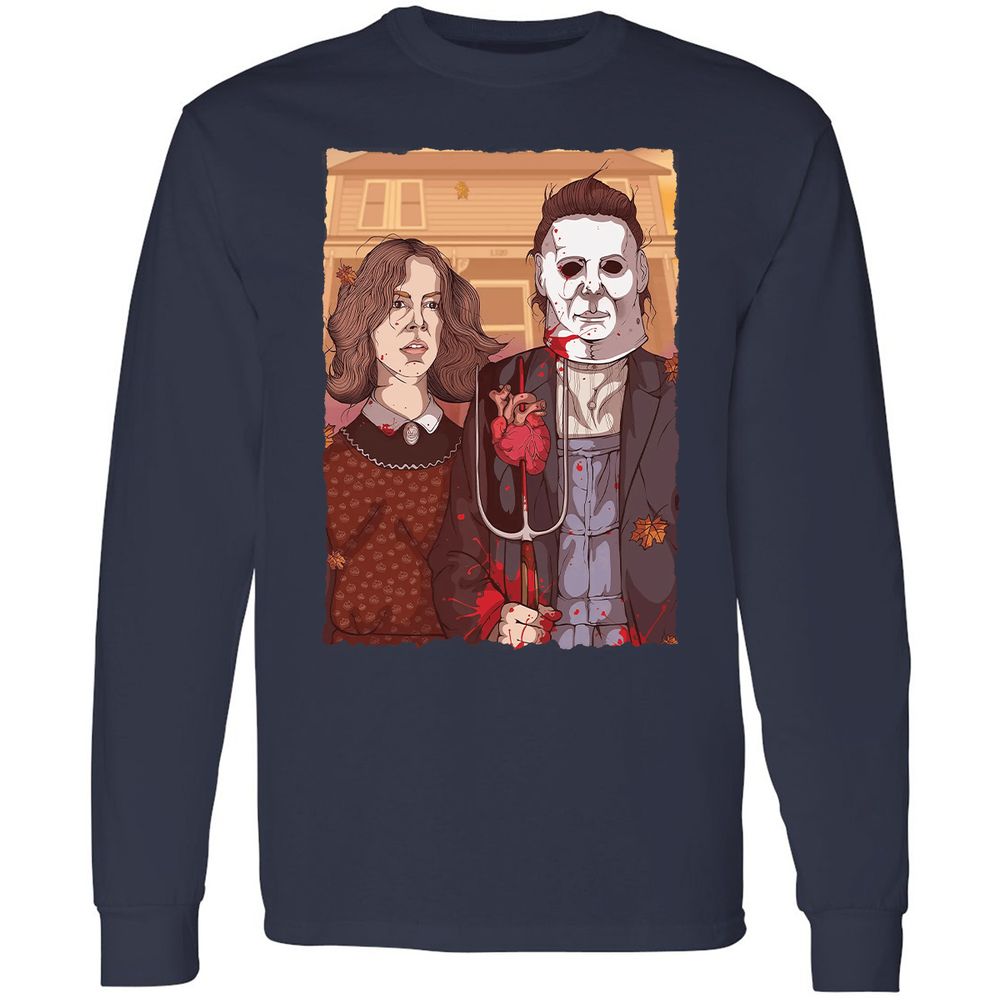 Long Sleeve T-Shirt - NELYS14F - Navy - 2