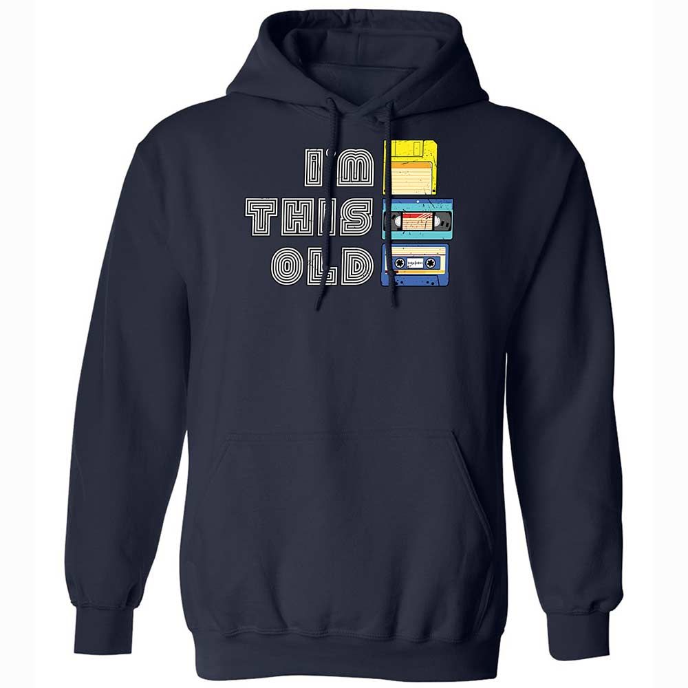Classic Unisex Hoodie - Black - Navy - 2