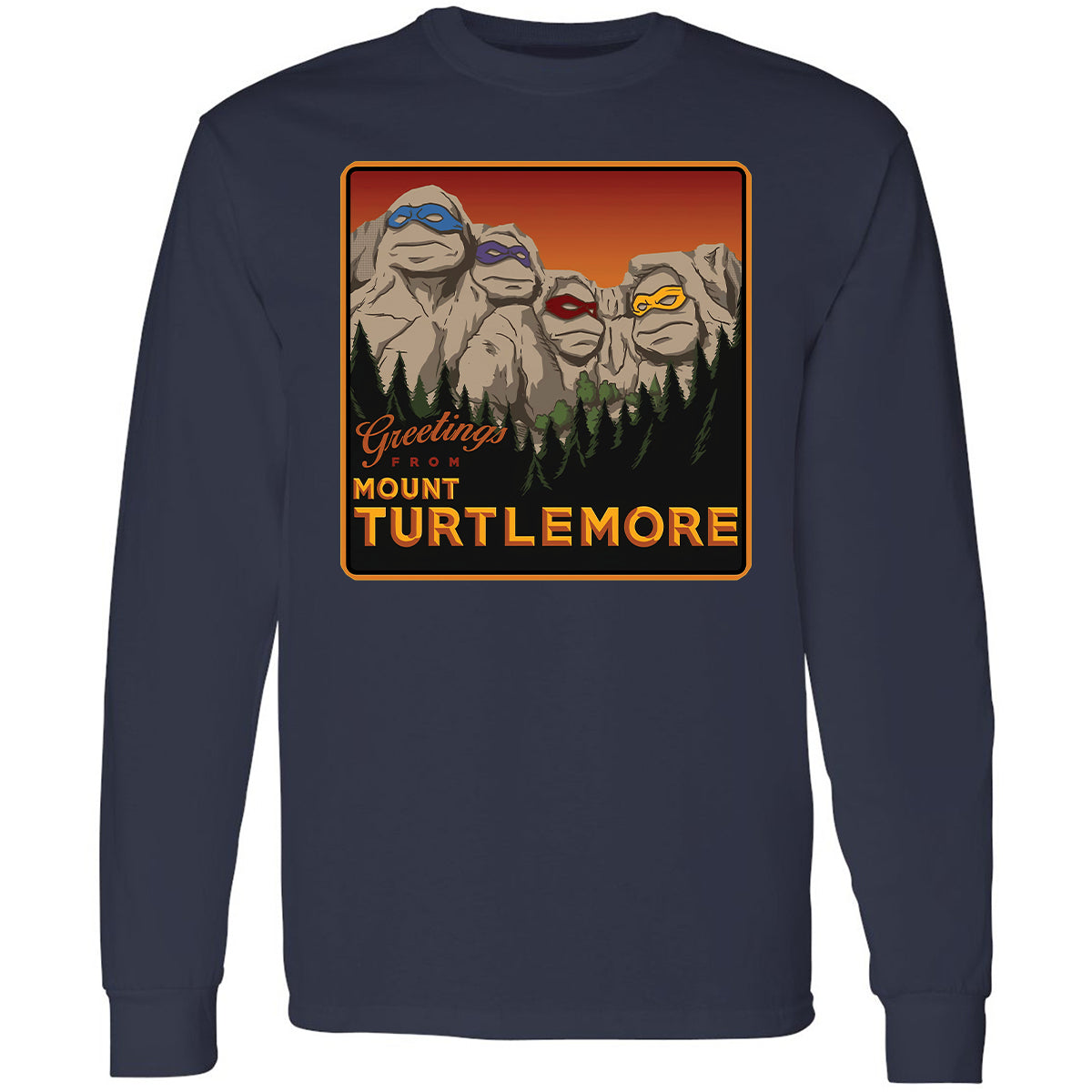 Long Sleeve T-Shirt - E1XU2MHK - Navy - 2