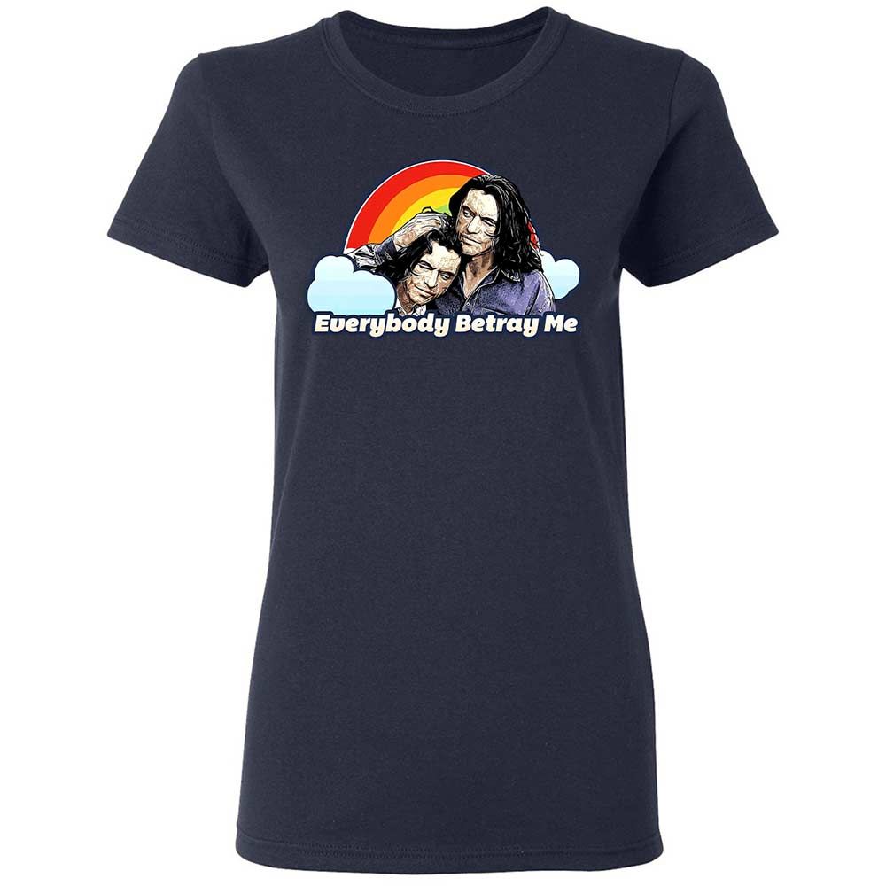 Women's T-Shirt - BTC6PAZX - Navy - 2