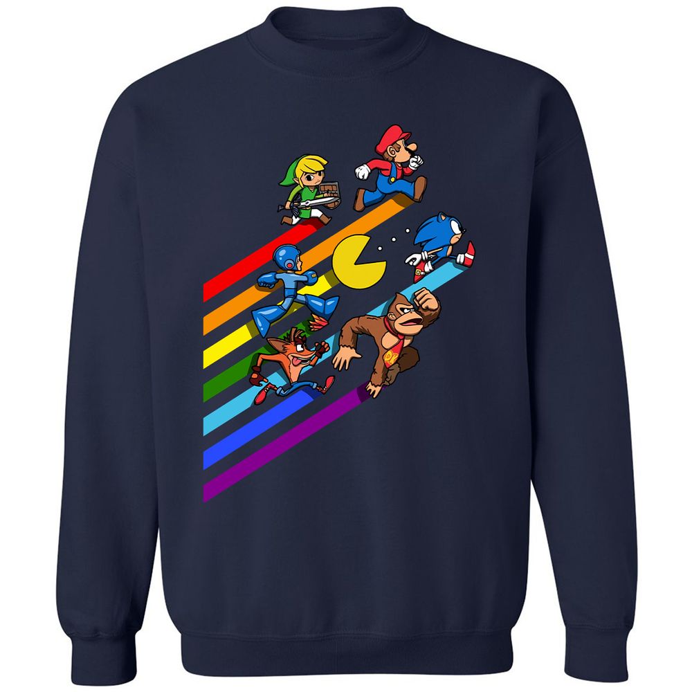 Classic Unisex Sweatshirt - DVQV9SRG - Navy - 2