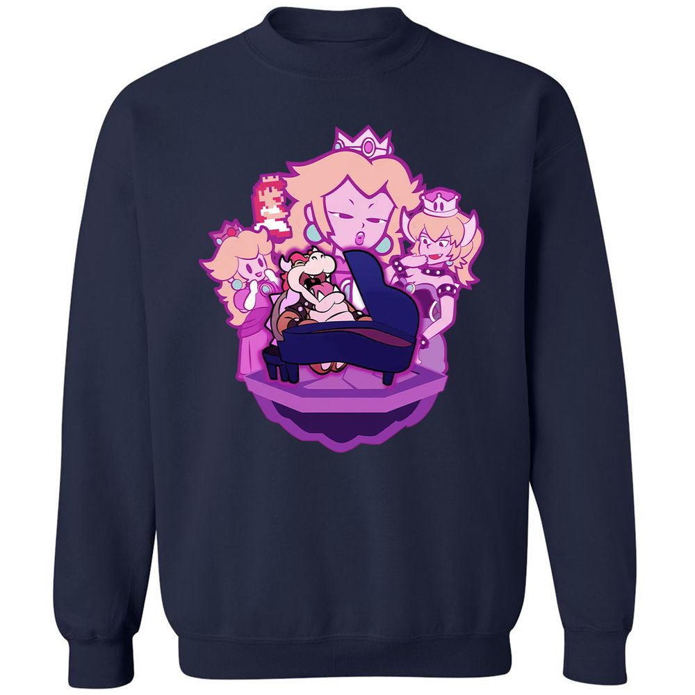 Classic Unisex Sweatshirt - QGU37UKW - Navy - 2