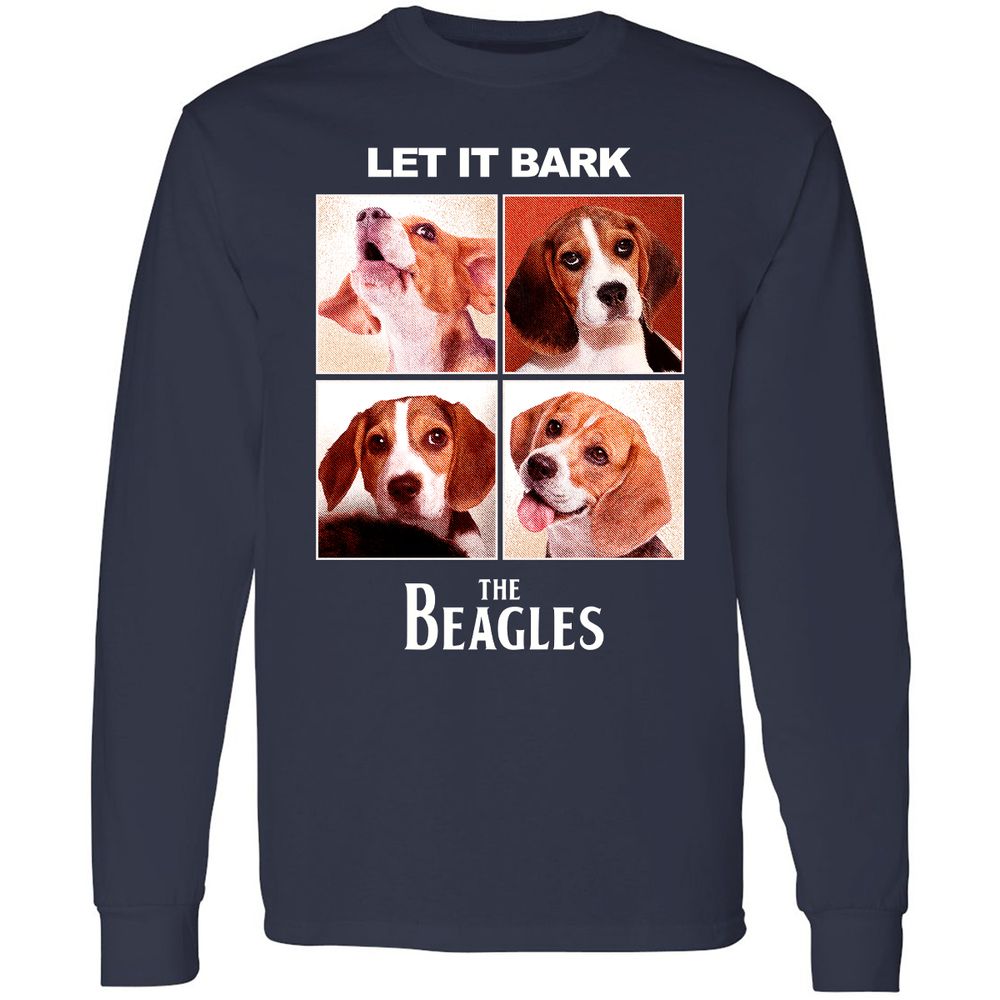 Long Sleeve T-Shirt - Z9A7K6M3 - Navy - 2