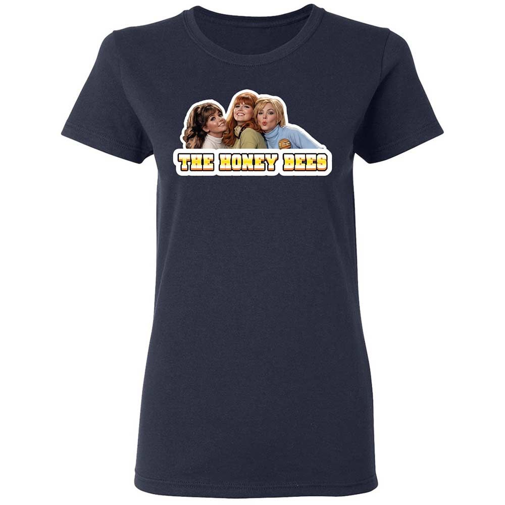 Women's T-Shirt - 5ZMUEHVQ - Navy - 2