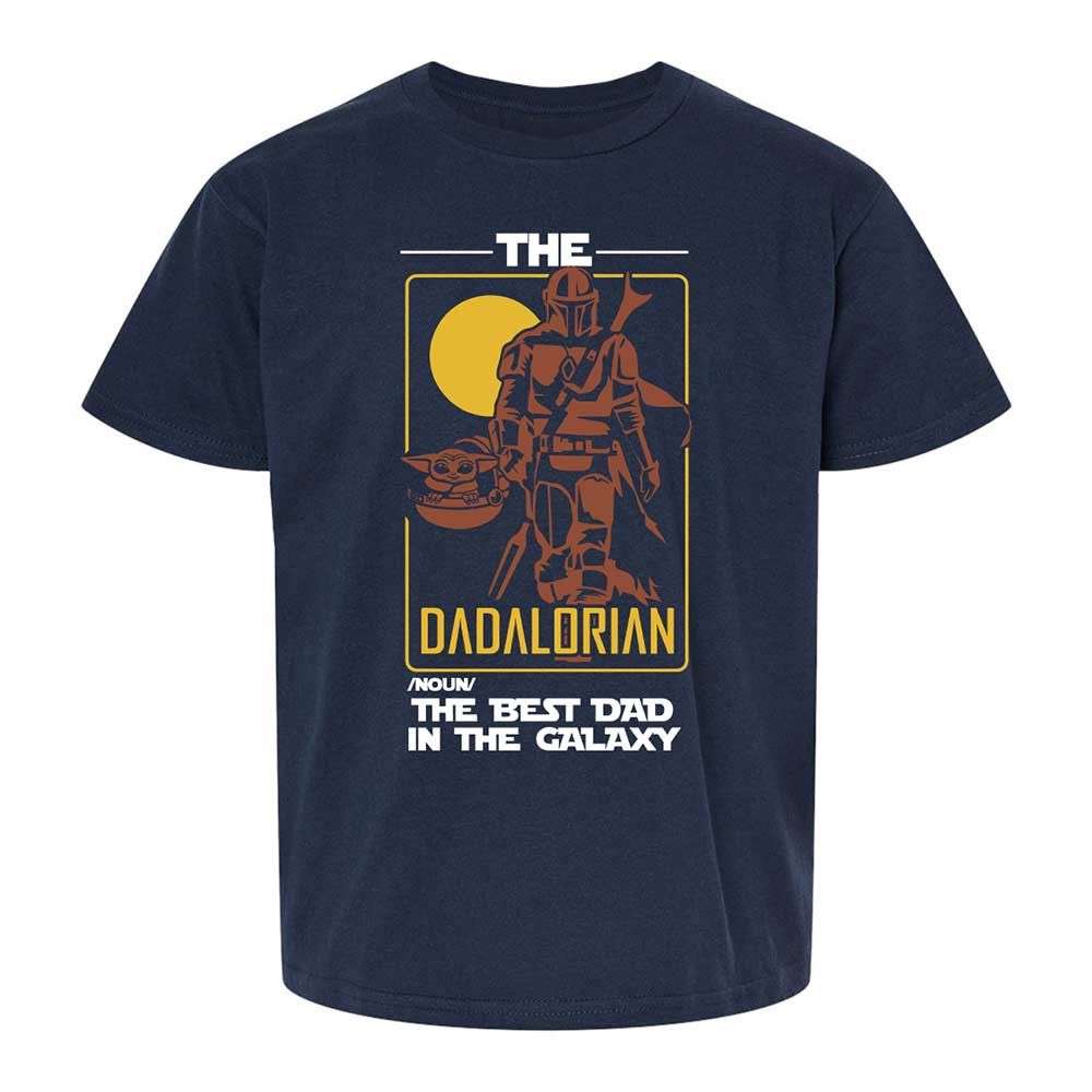 The Dadalorian The Best Dad In The Galaxy - Navy - 2