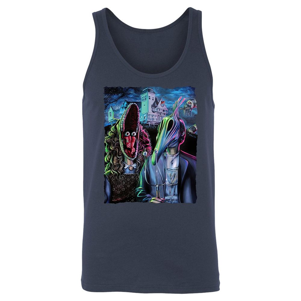 Unisex Jersey Tank - EUWP6YQQ - Navy - 2