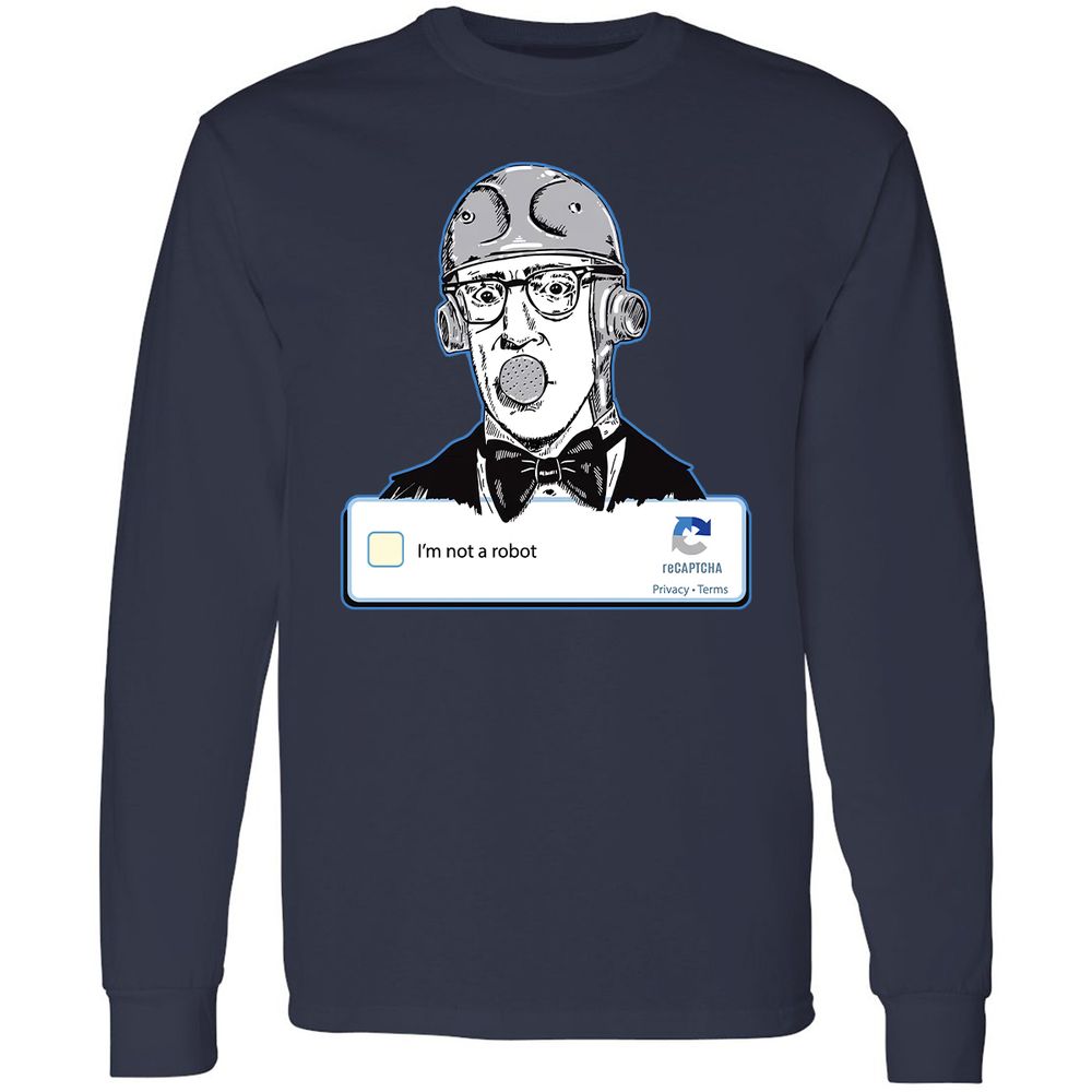 Long Sleeve T-Shirt - PA2GLWY9 - Navy - 2