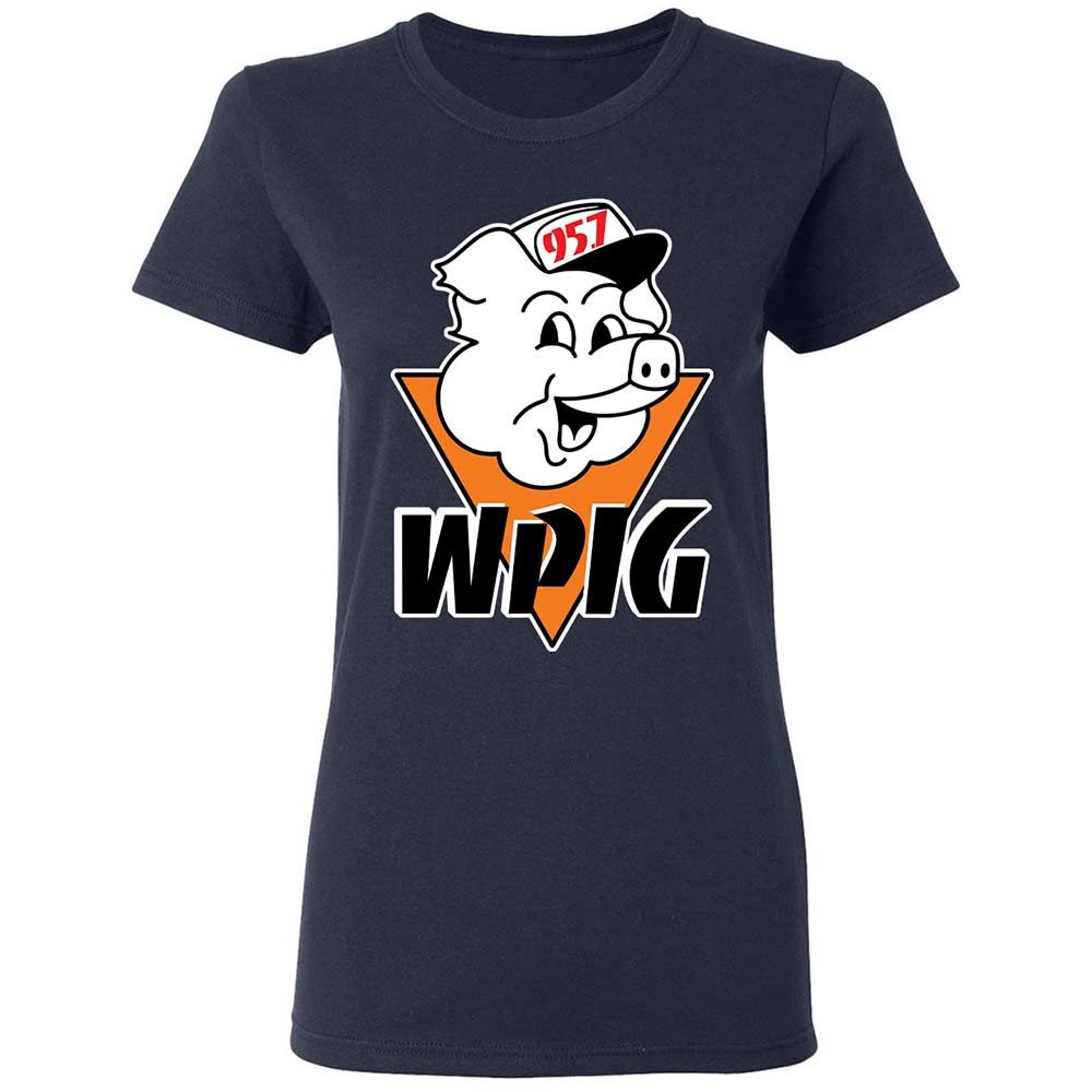 Wpig 95.7 Radio Station - Navy - 2