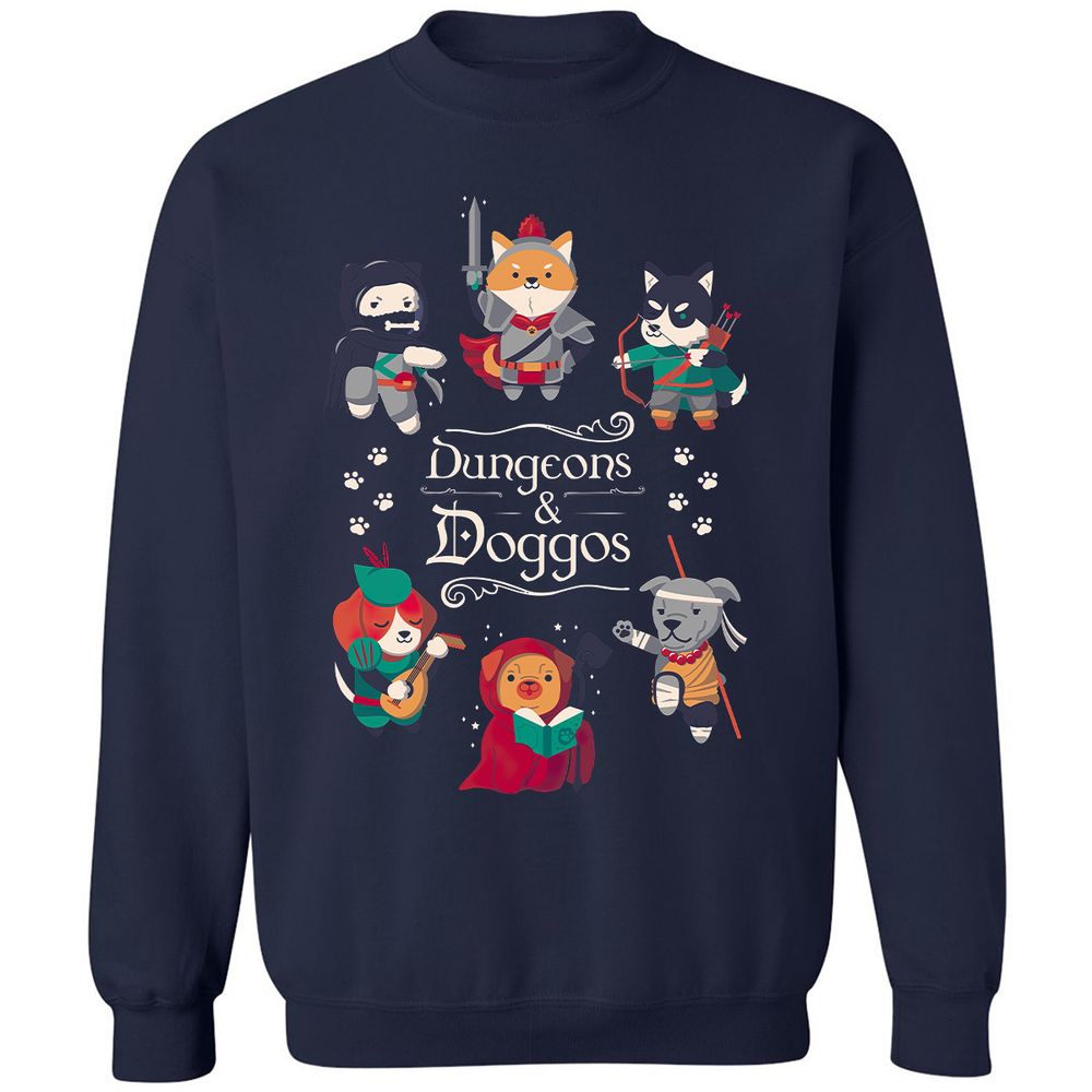 Classic Unisex Sweatshirt - AFYBJNGA - Navy - 2