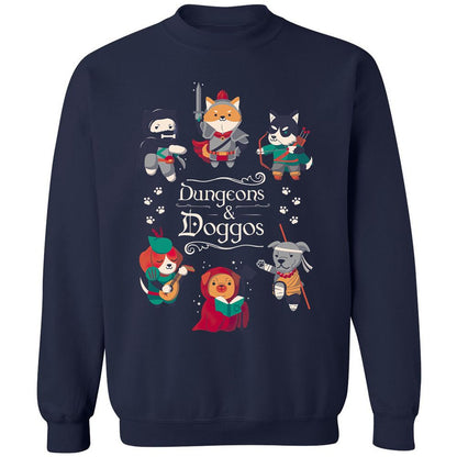 Classic Unisex Sweatshirt - AFYBJNGA - Navy - 2