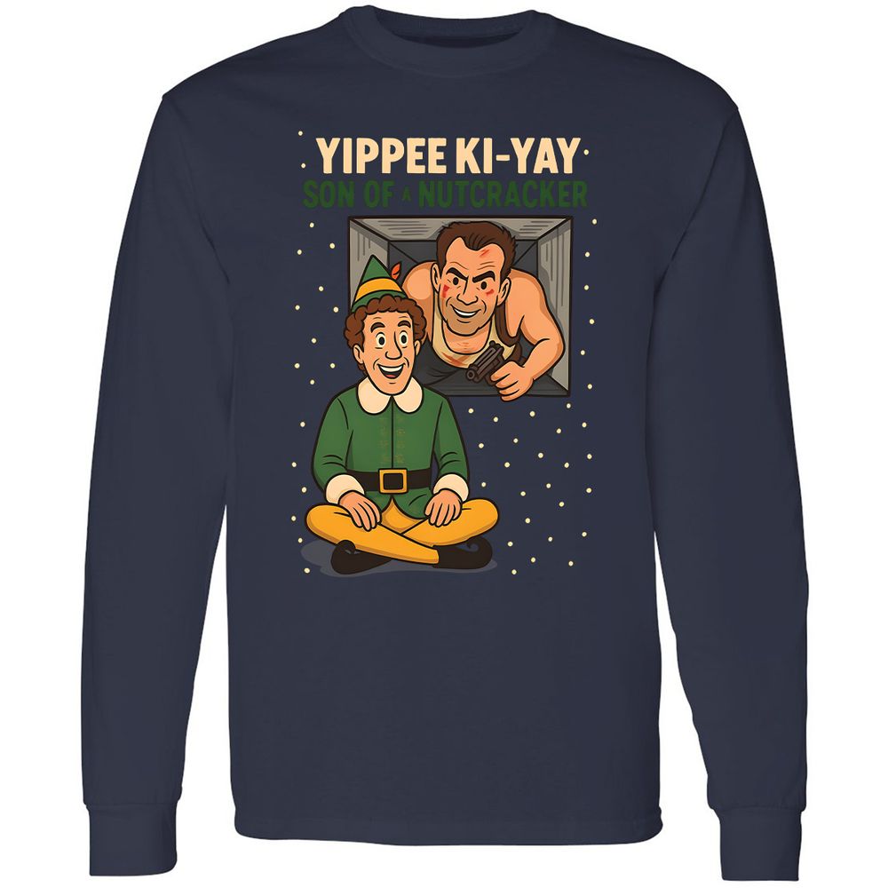 Long Sleeve T-Shirt - C1SMXXTP - Navy - 2