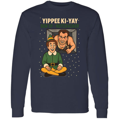 Long Sleeve T-Shirt - C1SMXXTP - Navy - 2