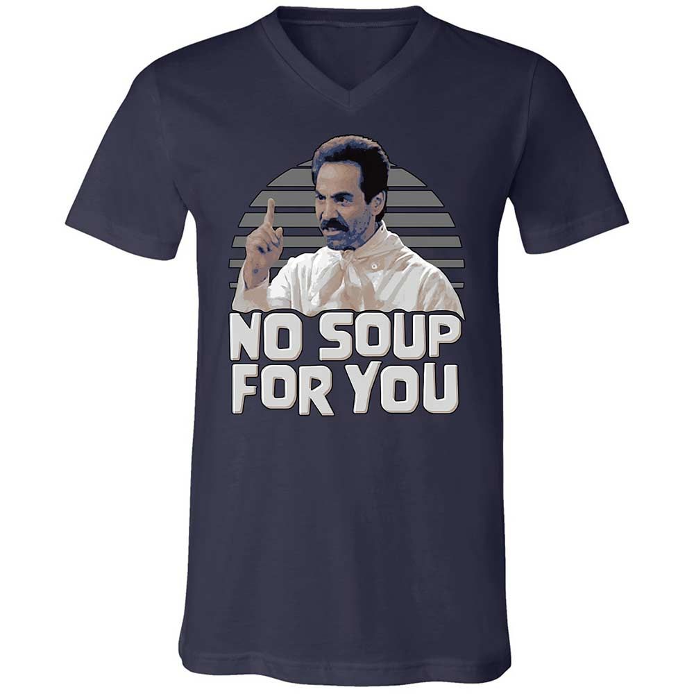 No Soup For You - Navy - 2