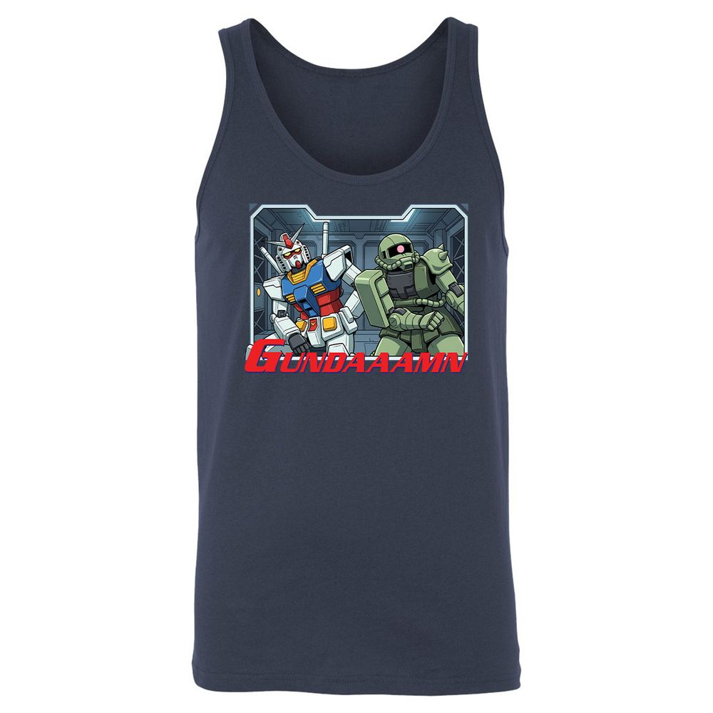 Unisex Jersey Tank - DKZ5N3ND - Navy - 2