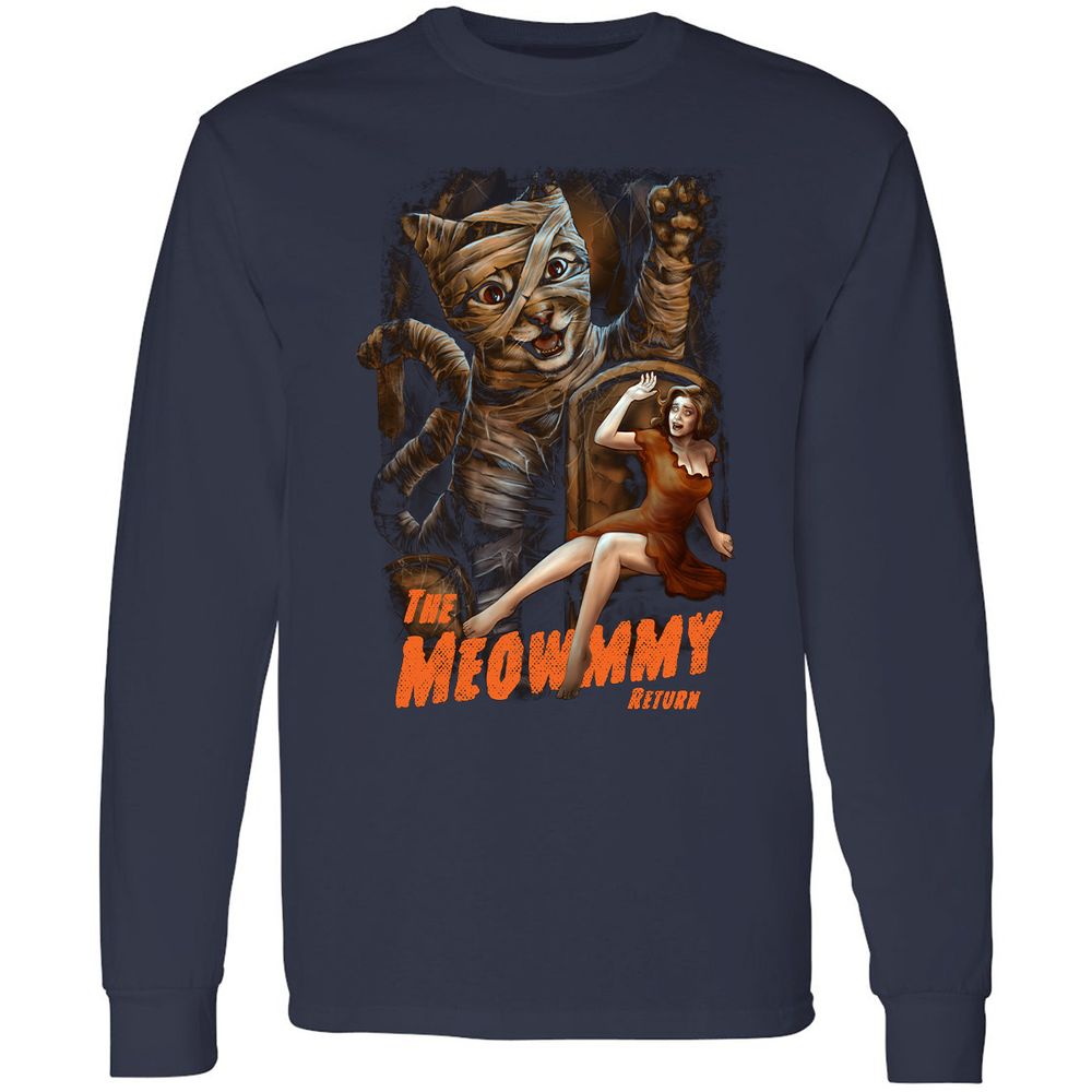 Long Sleeve T-Shirt - 2BWYUXYF - Navy - 2