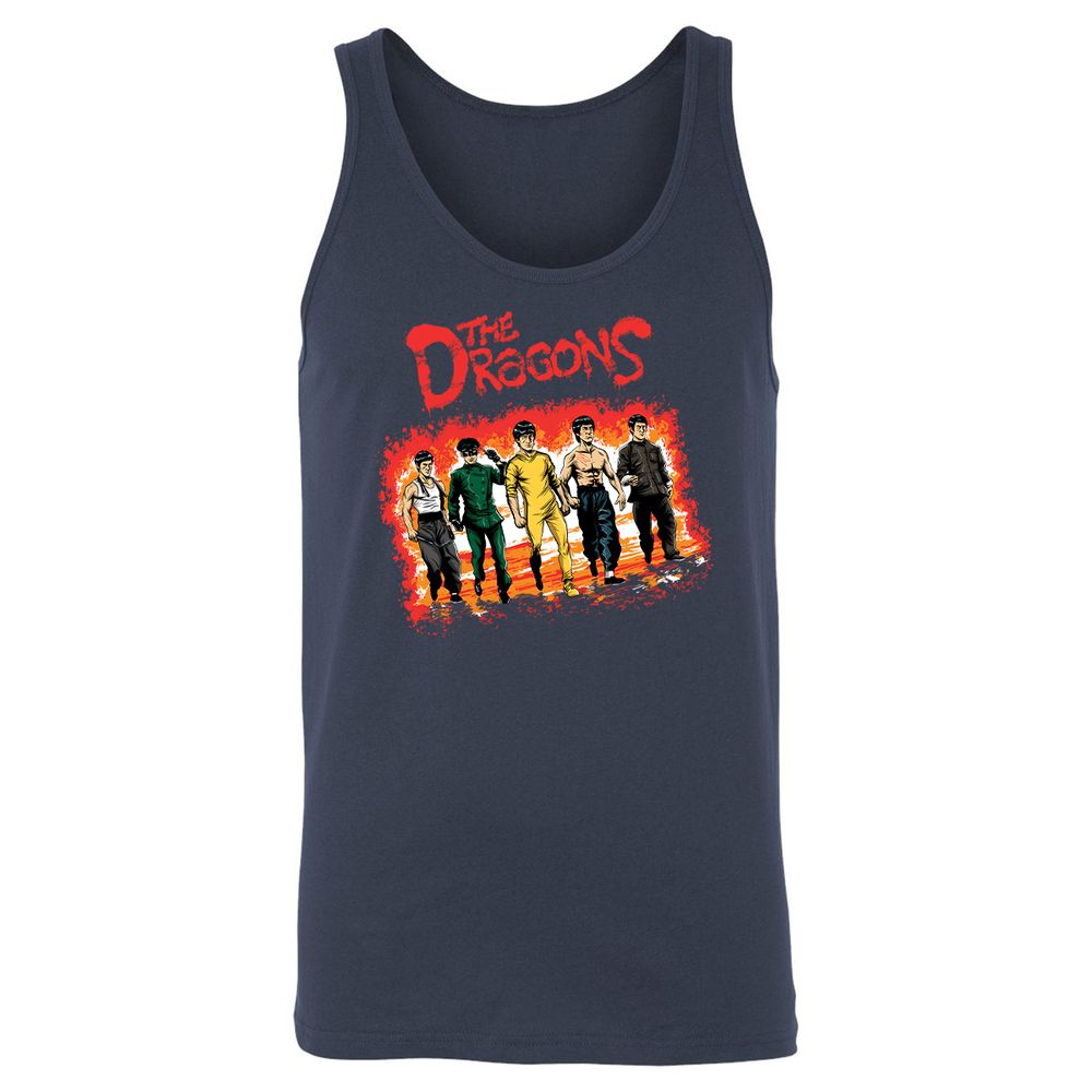 Unisex Jersey Tank - DLS39Y68 - Navy - 2