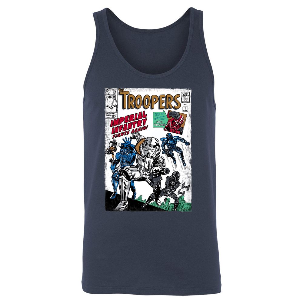 Unisex Jersey Tank - JWA7DQ2R - Navy - 2