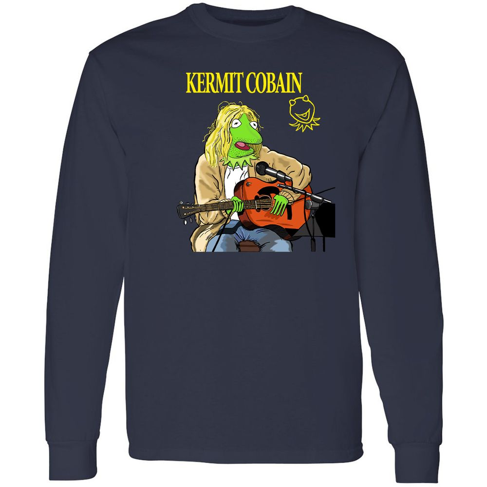 Long Sleeve T-Shirt - LCET3LKQ - Navy - 2