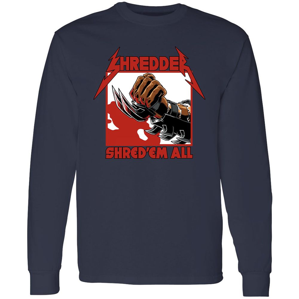 Long Sleeve T-Shirt - ZYD9HG3C - Navy - 2