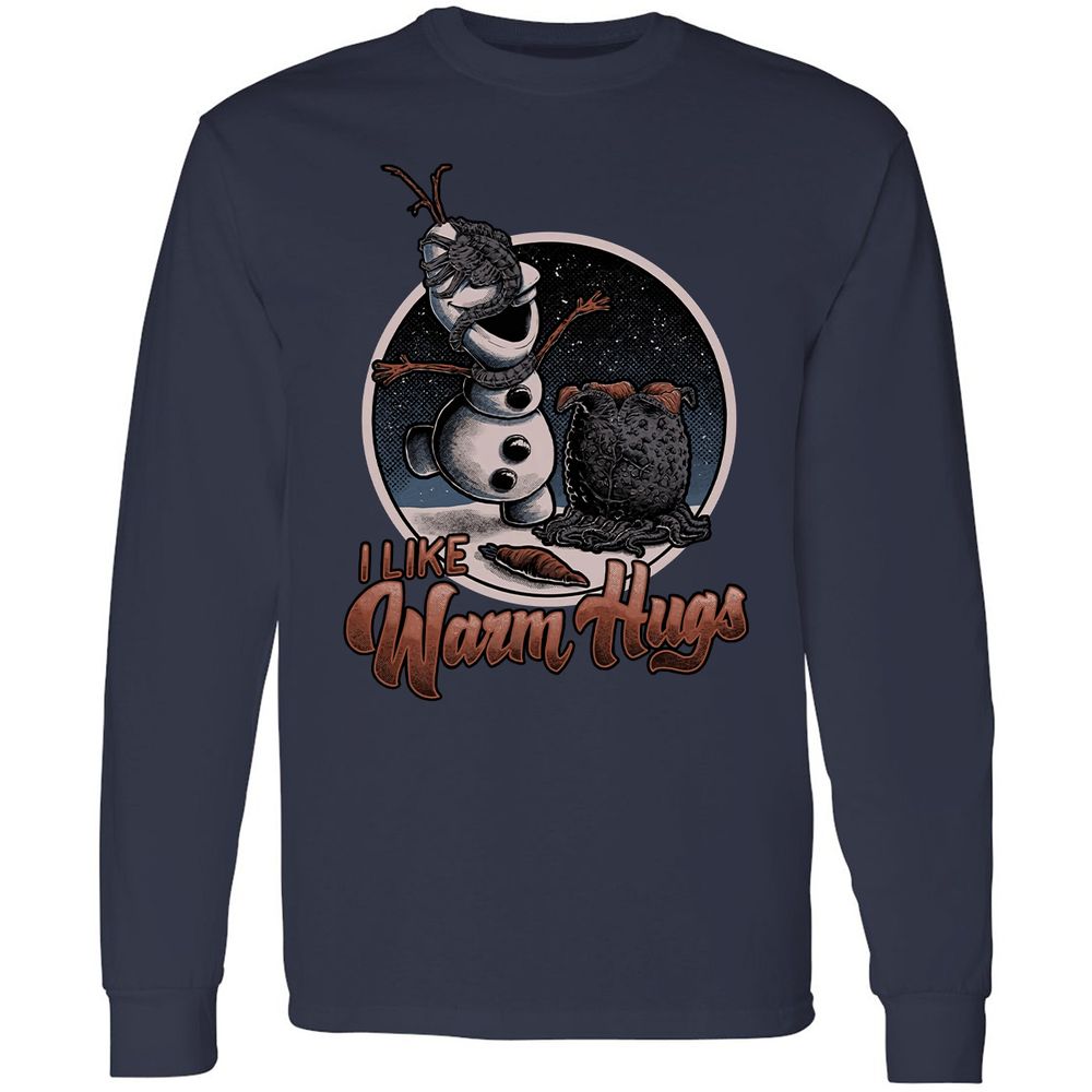 Long Sleeve T-Shirt - ACHB2J85 - Navy - 2
