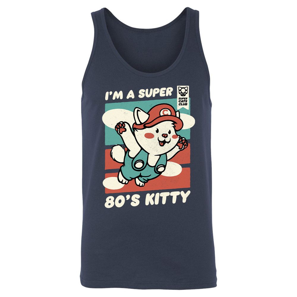 Unisex Jersey Tank - C48HFHZ4 - Navy - 2