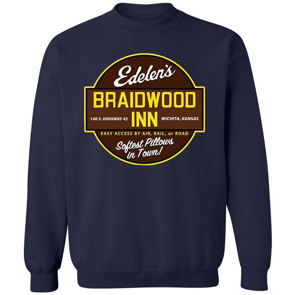 Classic Unisex Sweatshirt - 5B3VANW8 - Navy - 2