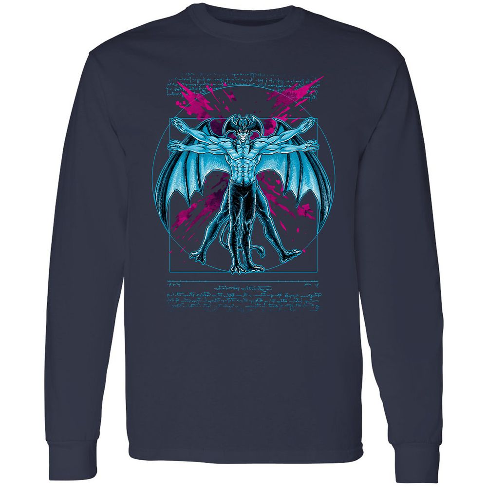 Long Sleeve T-Shirt - 158Y3DMZ - Navy - 2