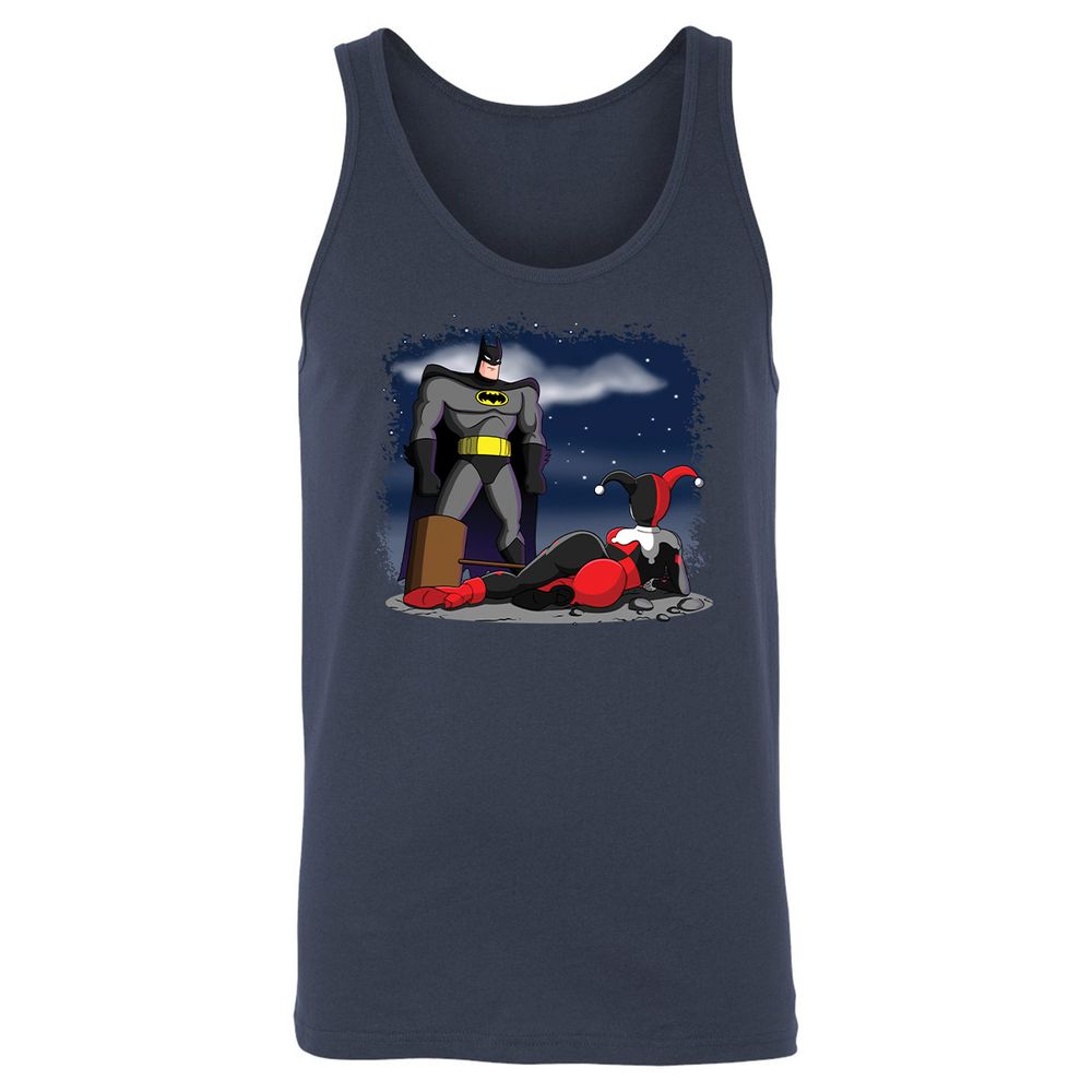 Unisex Jersey Tank - XVL94J3A - Navy - 2