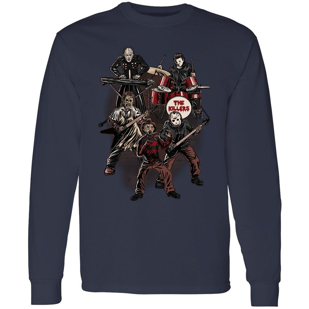 Long Sleeve T-Shirt - A3VP611D - Navy - 2