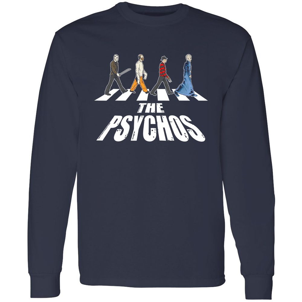 Long Sleeve T-Shirt - 4VCNVCRU - Navy - 2