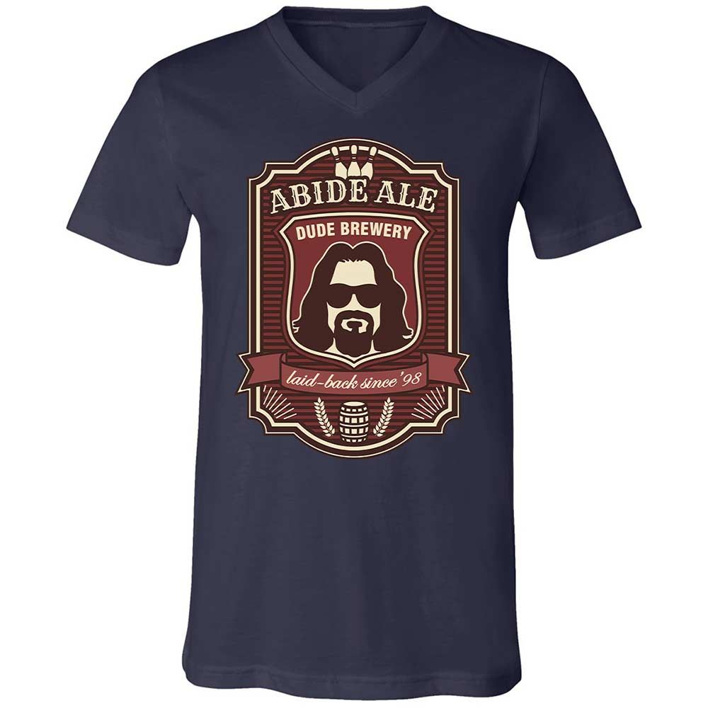 Unisex V-Neck T-Shirt - MR4YS5S8 - Navy - 2