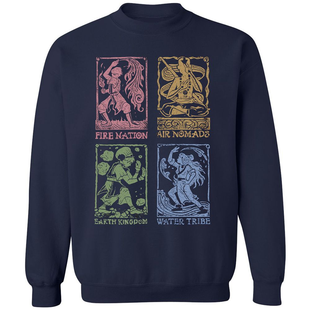 Classic Unisex Sweatshirt - 9FCHMADU - Navy - 2