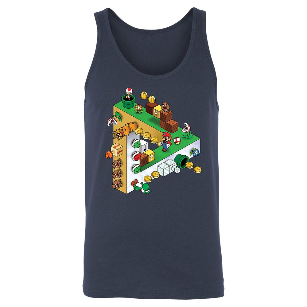 Unisex Jersey Tank - 9521Z54E - Navy - 2