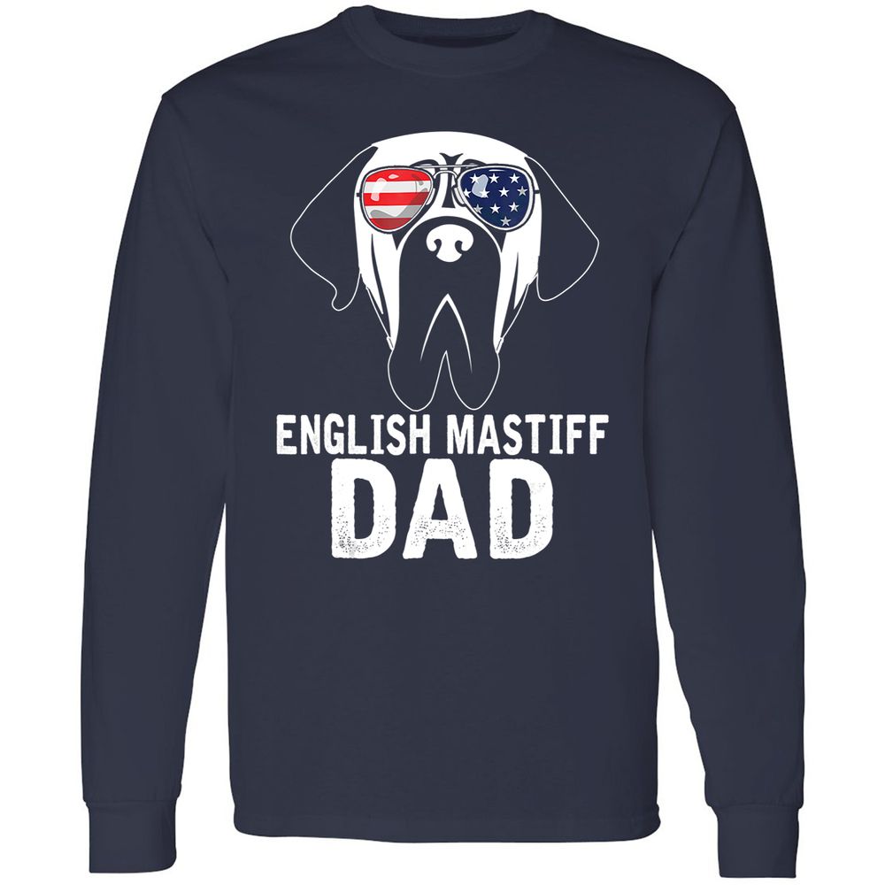 Long Sleeve T-Shirt - TQFSYUX4 - Navy - 2