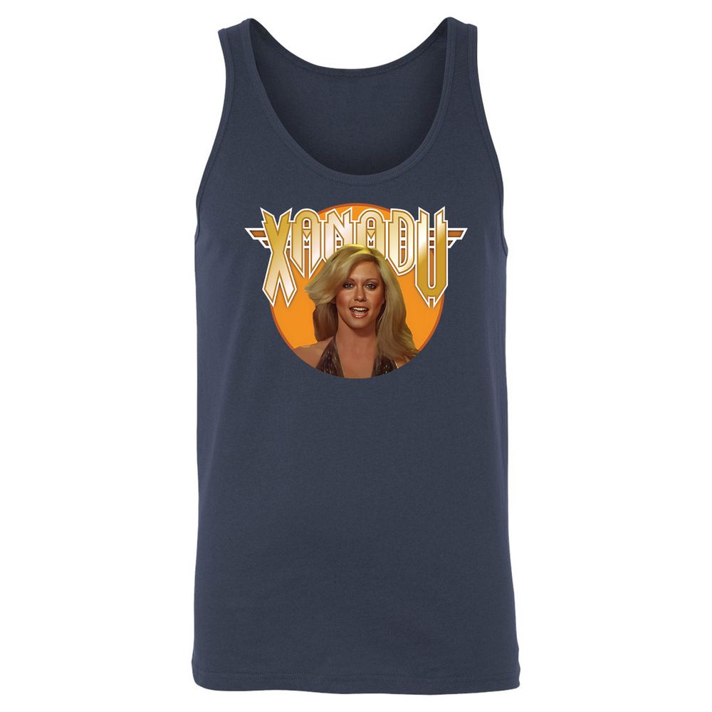 Unisex Jersey Tank - J6VZB9VW - Navy - 2